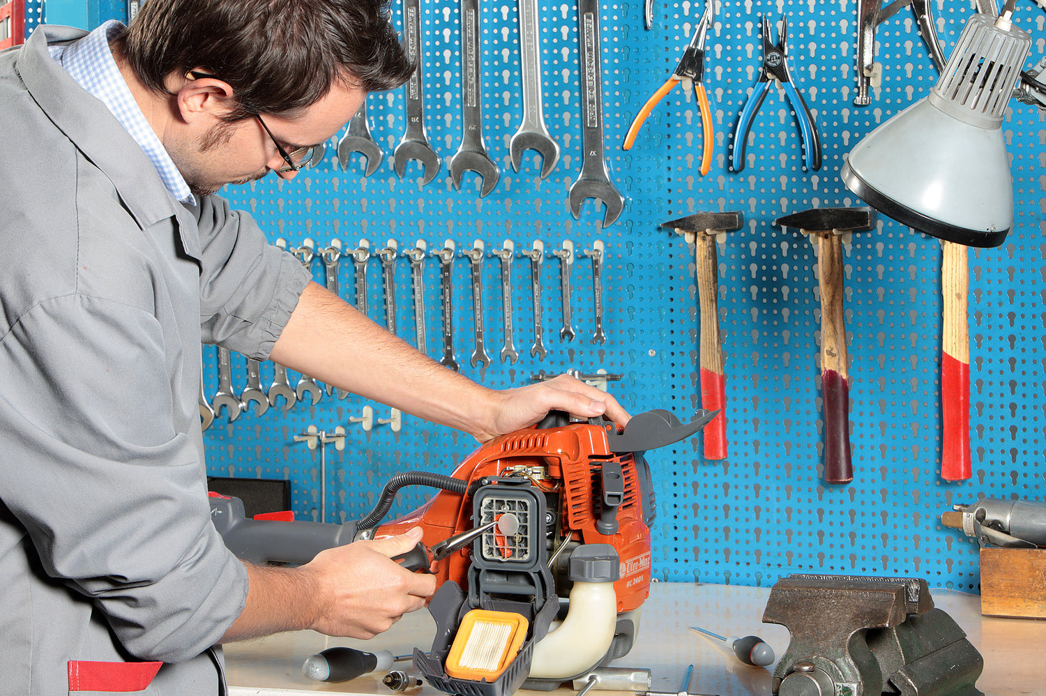 Professional Servicing at Greenmount Mowers