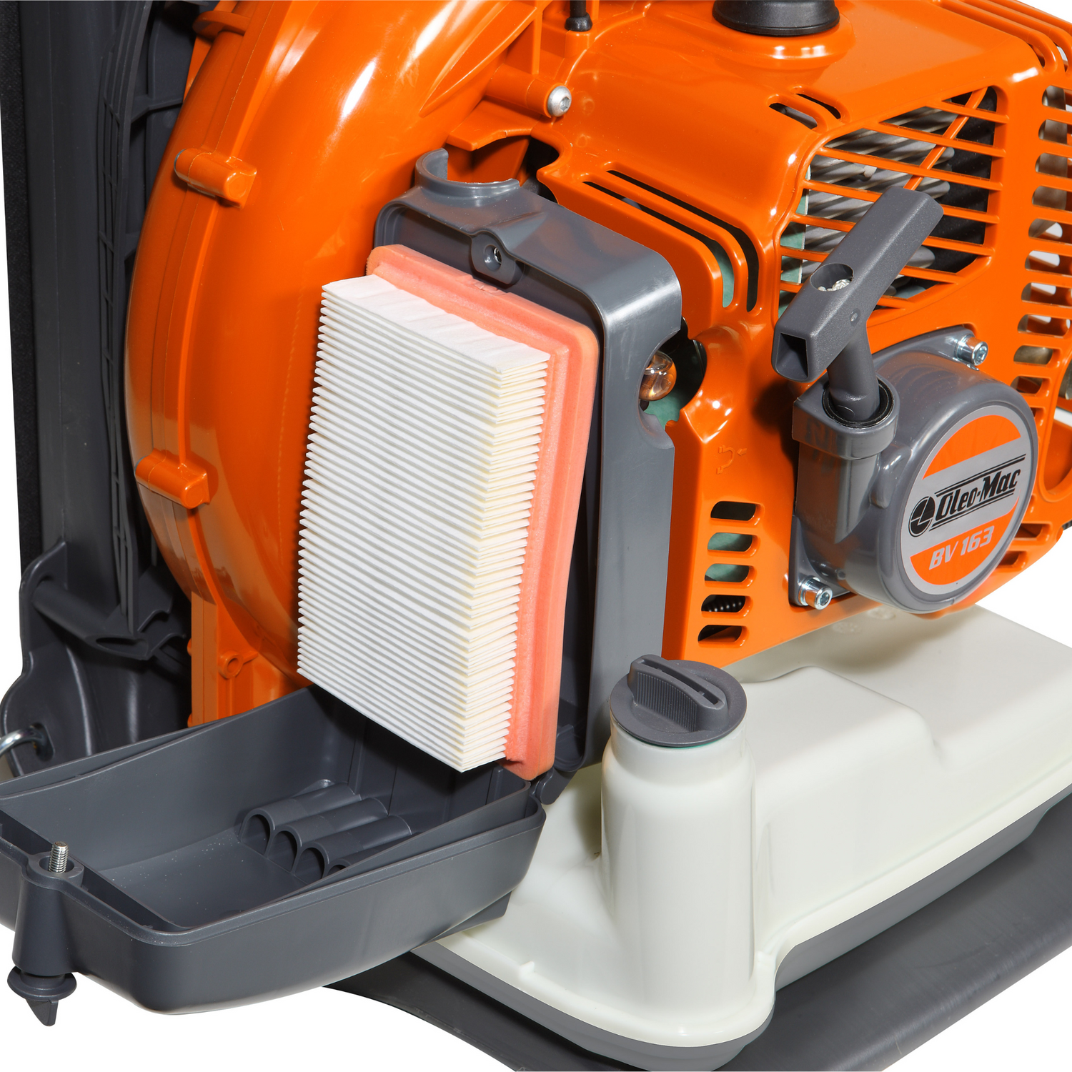 BV 163 Backpack Petrol Blower - Air filter with increased capacity & filtration surface area