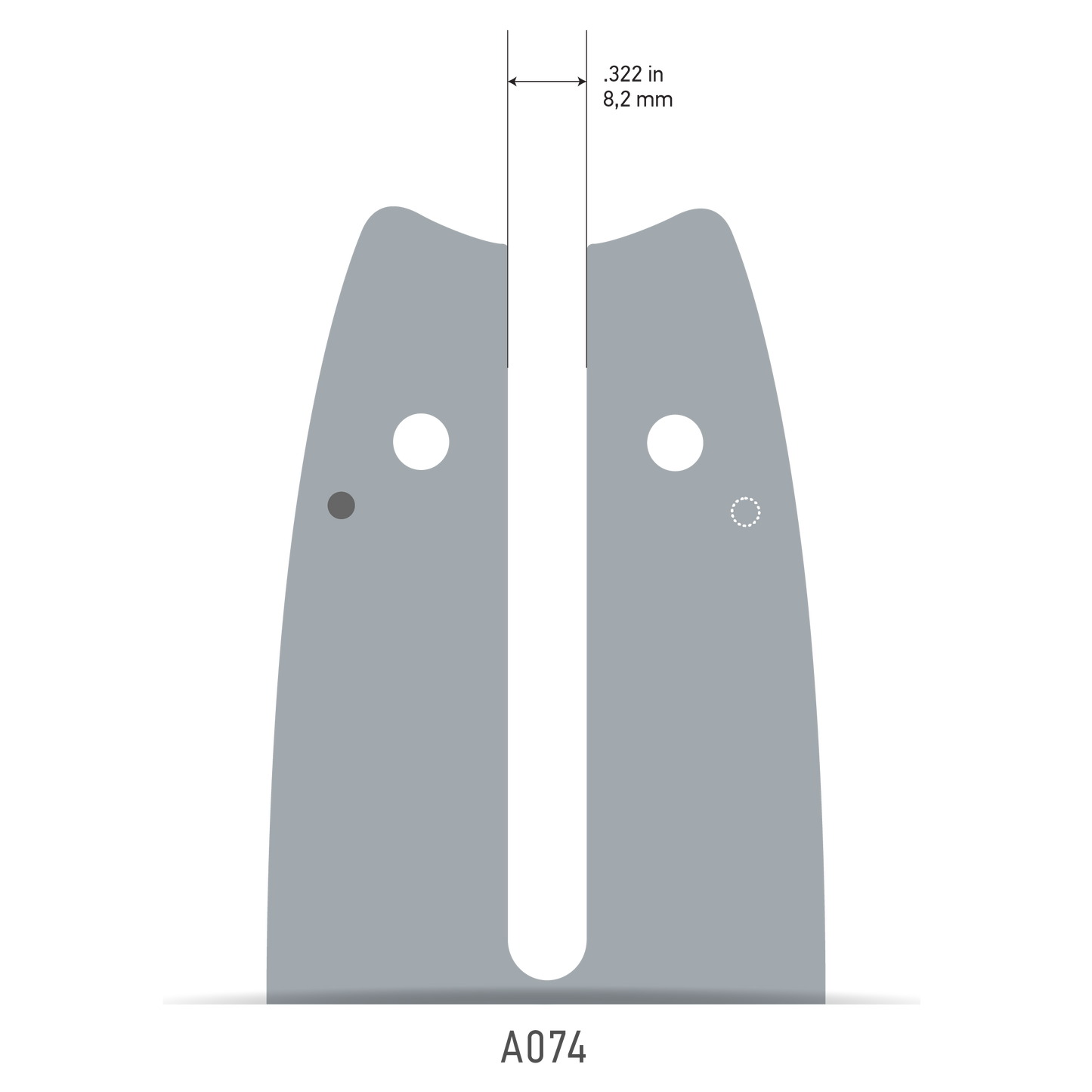 Oregon 18 Inch .325 .063" ControlCut Guide Bar